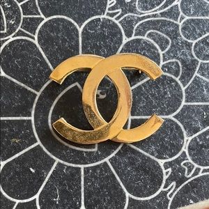 HUGE almost 3” Vintage CHANEL brooch